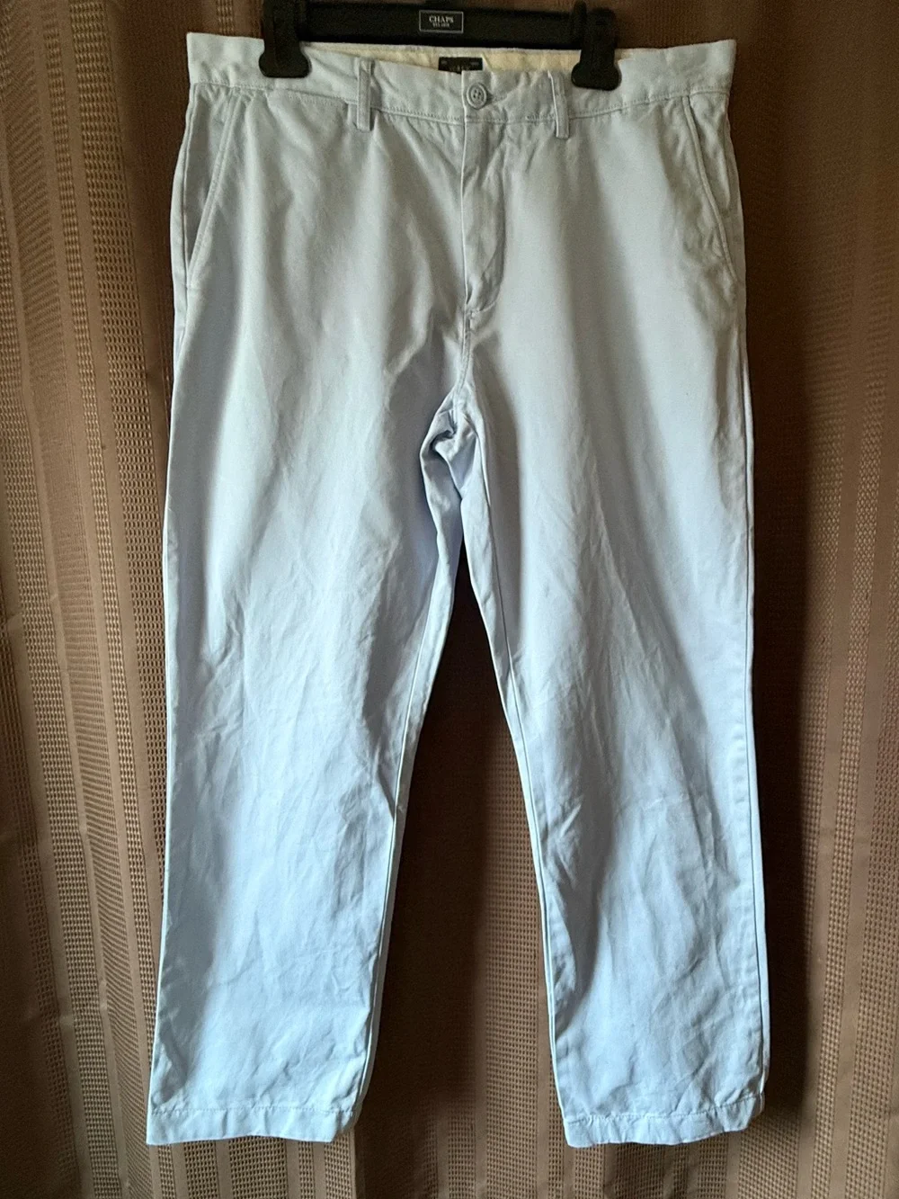 J. Crew Broken In Urban Slim Light Blue Men's Chinos W34 L32